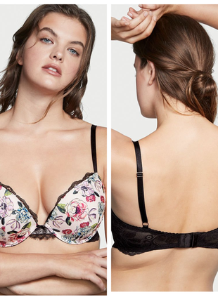 Victoria´s victorias secret very sexy rose embroidered push-up bra