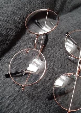 Окуляри іміджеві гаррі поттера круглі окуляри гарі3 фото