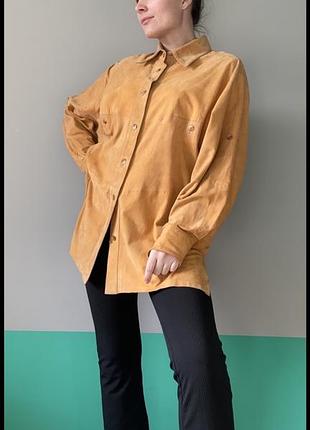 Крута замшева сорочка