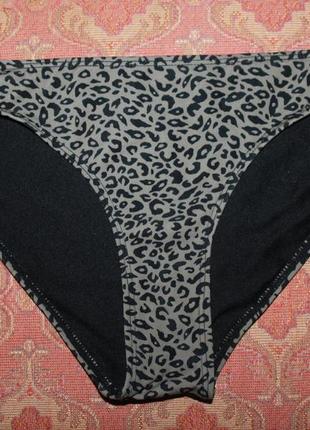 Плавки від купальника анімалістичний принт h&m 36р.