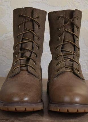 Timberland authentic suede roll top waterproof черевики шкіряні непромокальні. оригінал. 40 р./26 див.4 фото