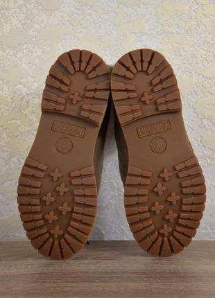 Timberland authentic suede roll top waterproof черевики шкіряні непромокальні. оригінал. 40 р./26 див.9 фото