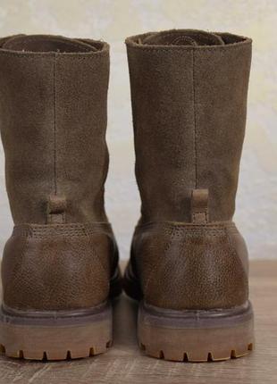Timberland authentic suede roll top waterproof черевики шкіряні непромокальні. оригінал. 40 р./26 див.6 фото
