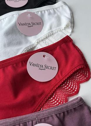 🌸топова модель трусиків “vanilya secret”4 фото