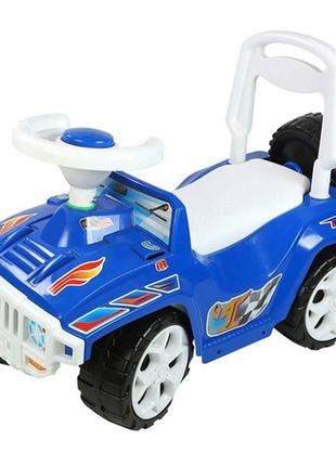 Машинка для катания ориончик синяя орион 419 (640x305x390 мм)1 фото