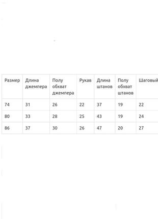 Детский теплый костюм для девочки, ткань интерлок , 74 - 86 см4 фото