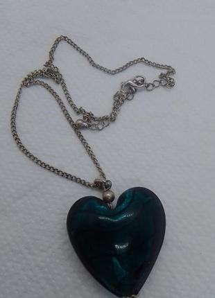 Цепочка с подвеской сердце ❤️