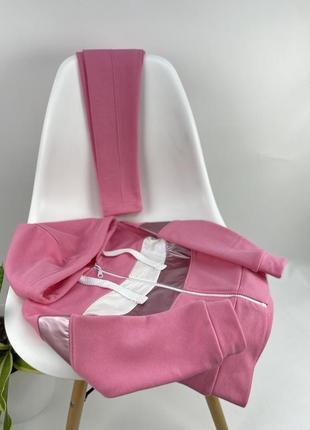 Трикотажний костюм для весни для дівчаток кофта на замку