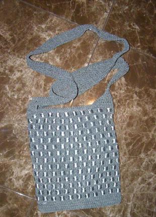 Стильная сумка кроссбоди через плечо длинный ремешок