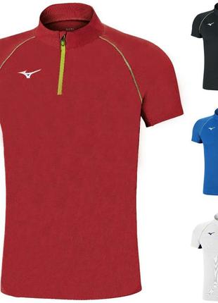 Чоловіча спортивна футболка для бігу mizuno men premium jpn hz tee2 фото