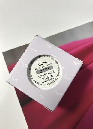 Мусовые тіні colourpop super shock shadow відтінок sequin. нові. оригінал. терміни в нормі 📦є відправка новою поштою6 фото