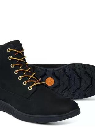 Мужские черные ботинки timberland killington