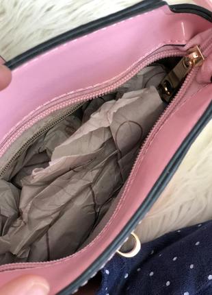 Маленькая розовая сумка5 фото