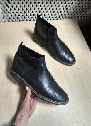 Чоловічі шкіряні черевики rieker