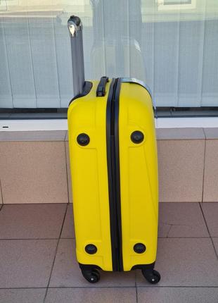 Стильный чемодан производитель mcs 310 turkey 🇹🇷  жёлтый2 фото