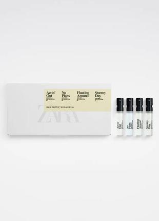 Набір zara discovery set колекція day 4 шт. 1,5 ml