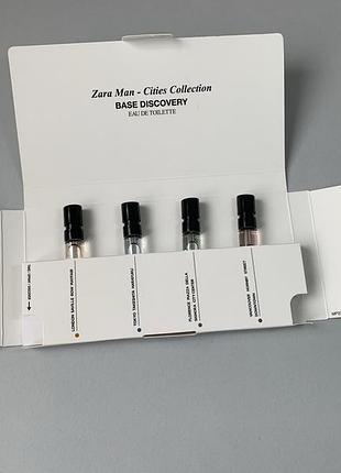 Набір zara discovery set колекція cities 4 шт. 1,5 ml8 фото