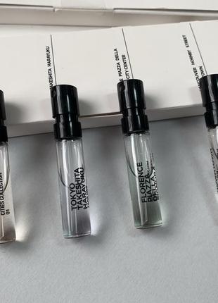 Набір zara discovery set колекція cities 4 шт. 1,5 ml9 фото