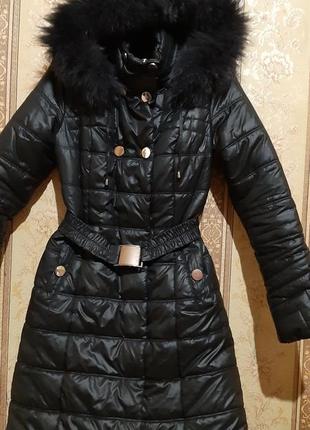 Демісезонна стьобана куртка-пальто x-woyz2 фото