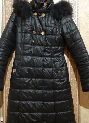 Демісезонна стьобана куртка-пальто x-woyz6 фото