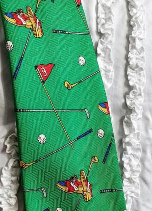 Шелковый галстук, шовкова краватка, шовк, шелк, гольф1 фото