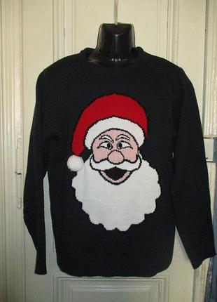 Светр чоловічий.новорічний.розмір l