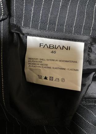 Идеальные плотные брюки стрейч в полоску fabiani5 фото