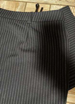 Идеальные плотные брюки стрейч в полоску fabiani8 фото