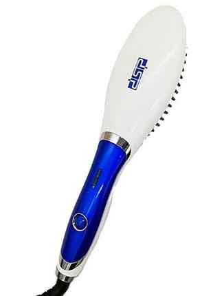 Электрическая расчёска-выпрямитель dsp g-10028 / горячая расческа с керамическим покрытием