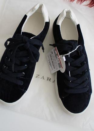 Велюрові кеди zara