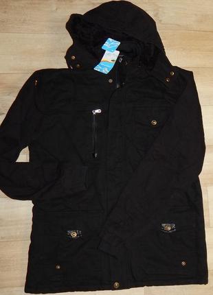 Чоловіча бавовняна військова куртка-карго далекобійника пальто на флісовій підкладці magcomsen5 фото