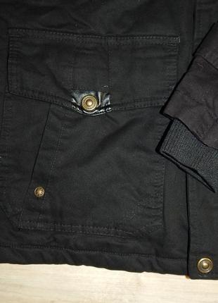 Чоловіча бавовняна військова куртка-карго далекобійника пальто на флісовій підкладці magcomsen7 фото