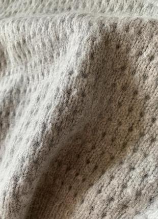 Мягусенький свитерок из шерсти кролика5 фото