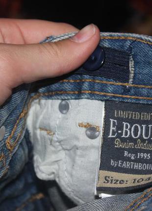 Стильні штани , джинси , джинсы  с потертостями и нашывками  e-bound2 фото