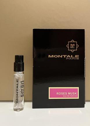 Montale roses musk пробник