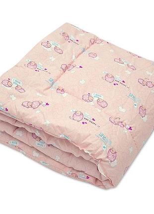 Ковдра стьобана дитяче бязь\силікон ярослав