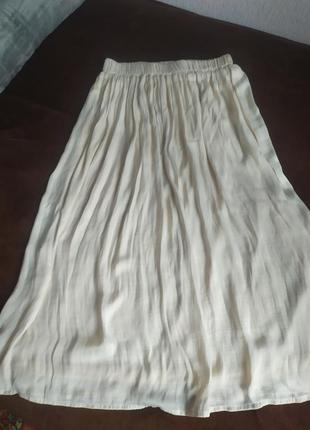 Женская летняя юбка длинная4 фото