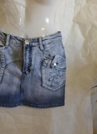 Юбка джинс