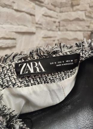 Красивый стильный трендовый пиджак жакет zara под твид6 фото