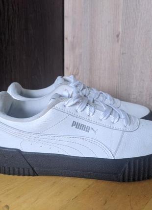 Puma - кожаные кроссовки