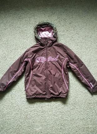 Куртка зимова лижна гірськолижна rip curl розмір xs-s