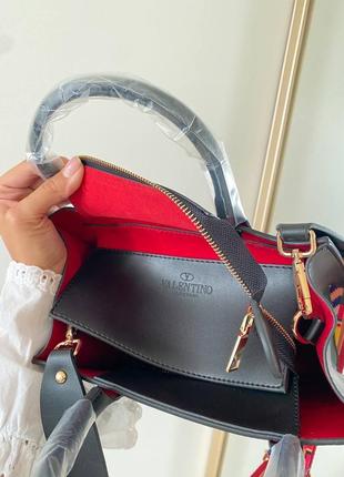 Сумка повнорозмірна жіноча, різнобарвний ремінець6 фото