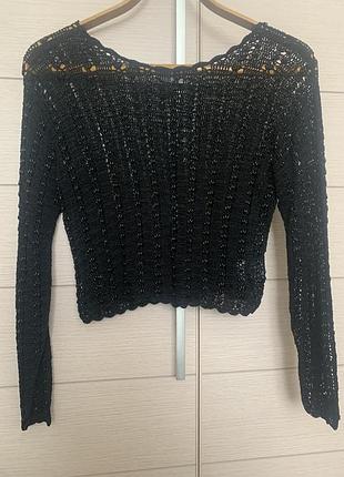 Вязаная кофточка