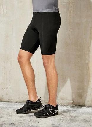 Чоловічі спортивні шорти / велошорти на флісі tcm tchibo