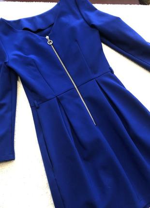 Синя сукня /плаття4 фото