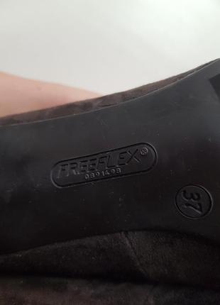 Стильные замшевые,серо-коричневые туфли jones bootmaker 37р.6 фото