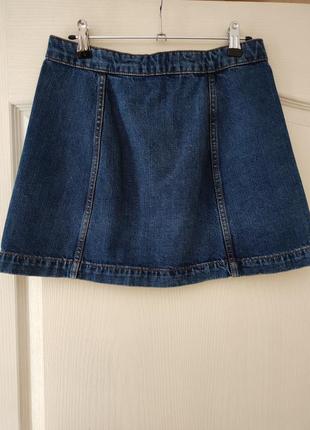 Джинсовая юбка topshop, размер s2 фото