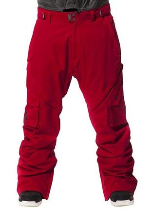 Штани сноуборд horsefeathers sarif red