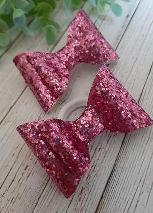 Блискучі бантики на резинці