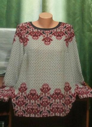 Дуже красива блуза р. 14. m&s